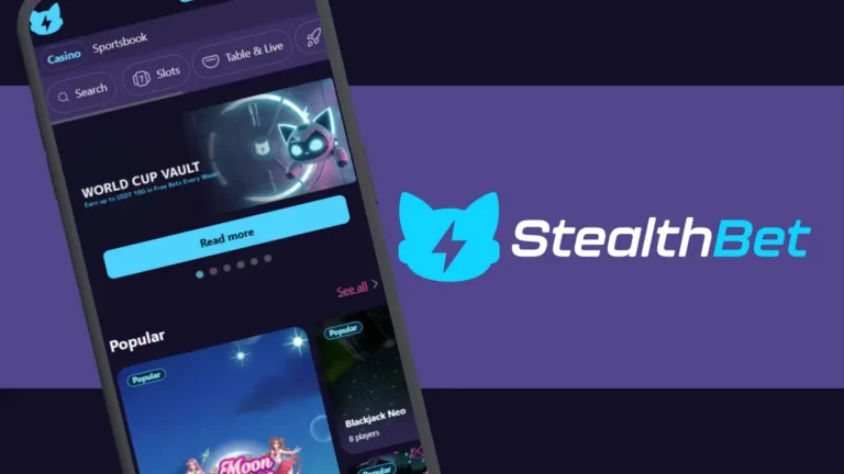 StealthBet – informasjon om casino og tilgjengelige spillkategorier